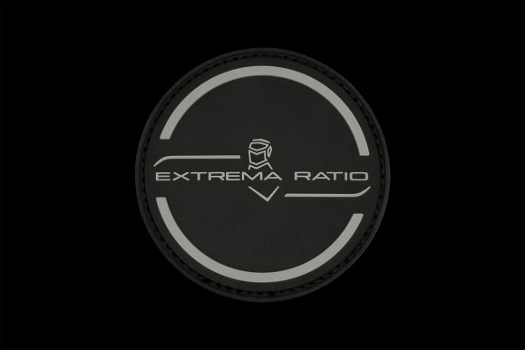 PATCH TPR TONDA 85Ø MM BLACK - SILVER | Extrema Ratio