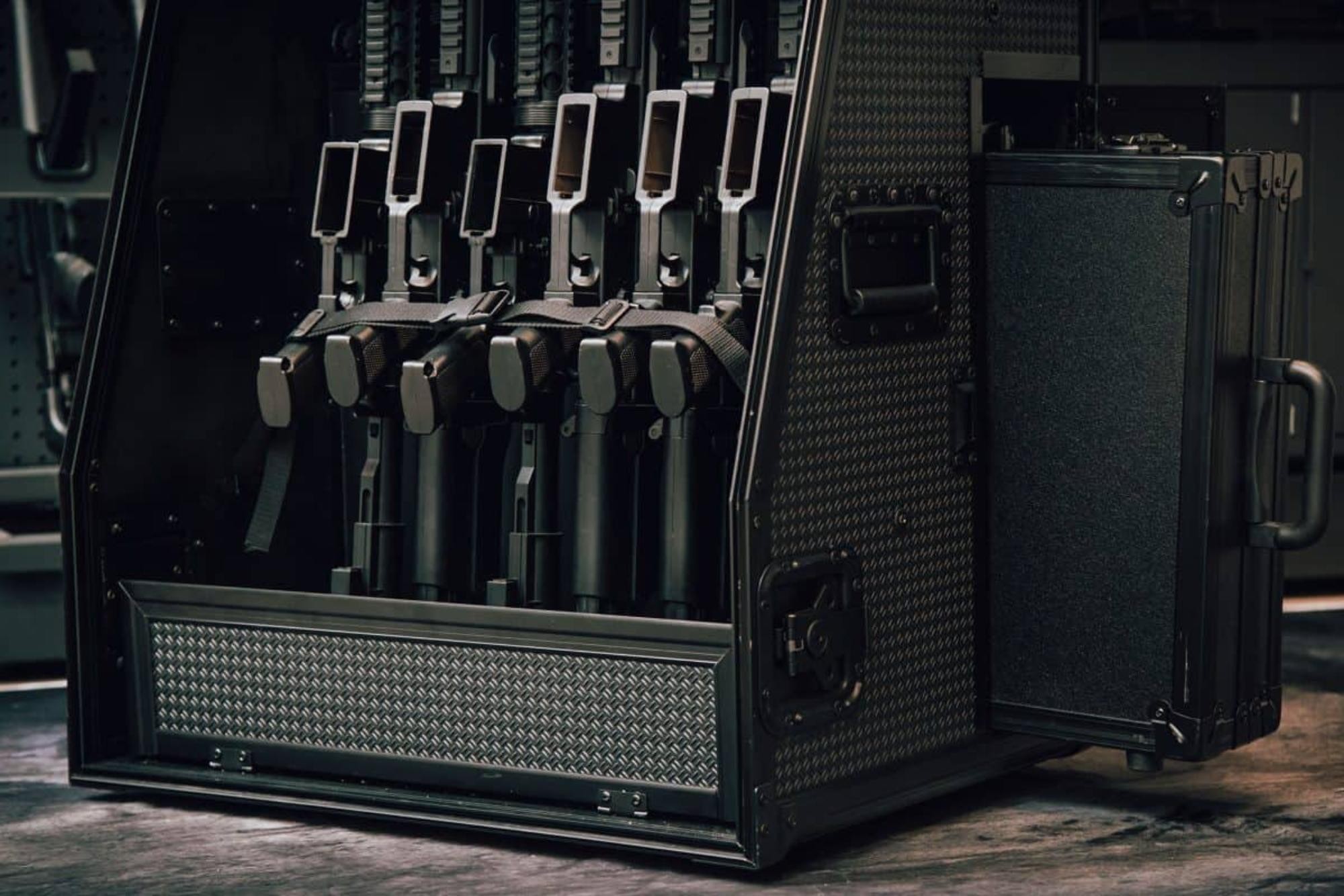 GUNCASE - RASTRELLIERA ARMI PORTABILE